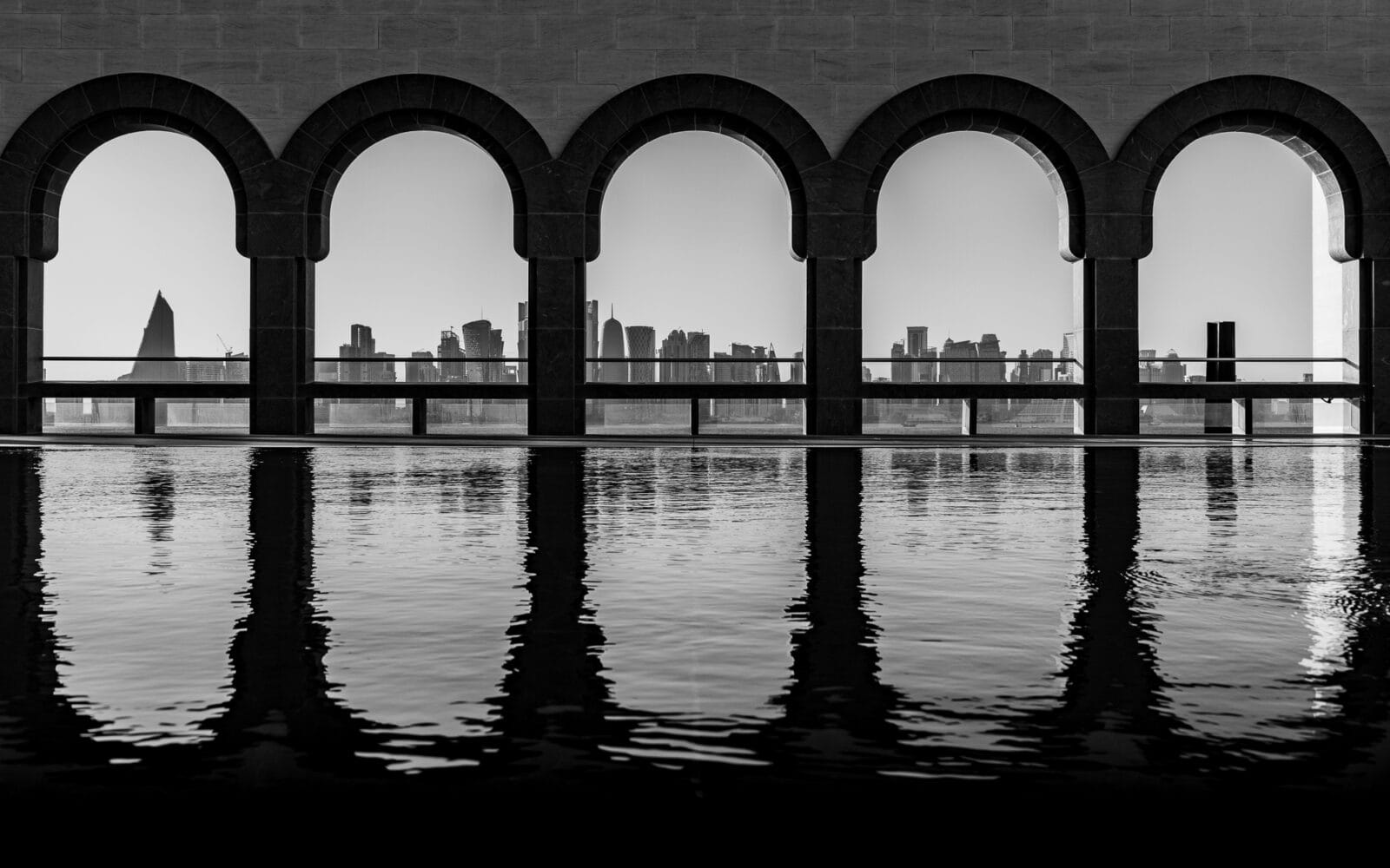 structure-arches-skyline-doha