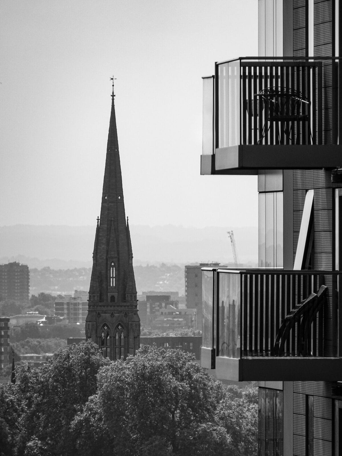 structure-church-spire-from-highrise-London